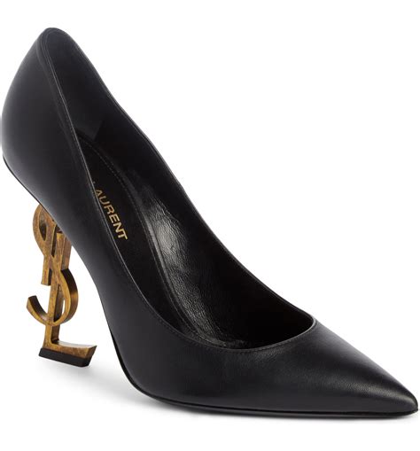 ysl black heels price|YSL closed toe heels.